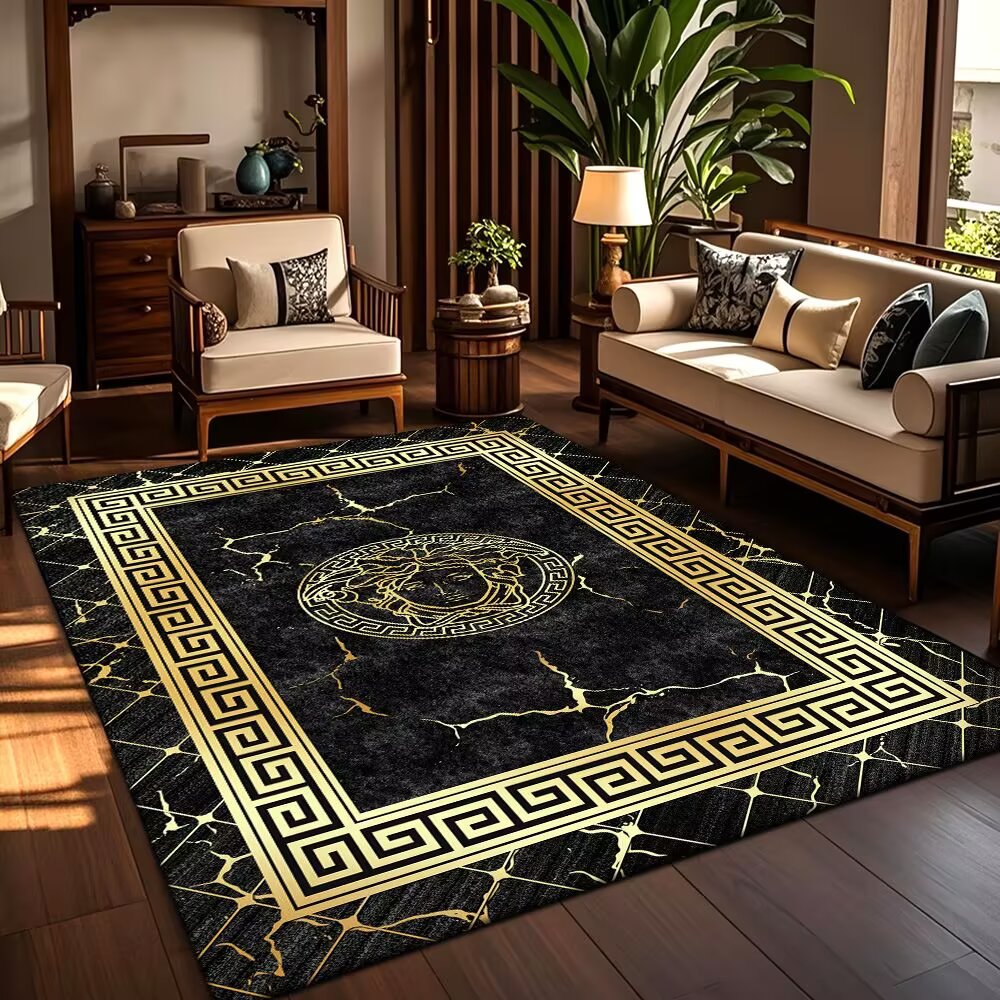 Luxury Home Area carpet Crystal Velvet Living Room carpet For Living Room