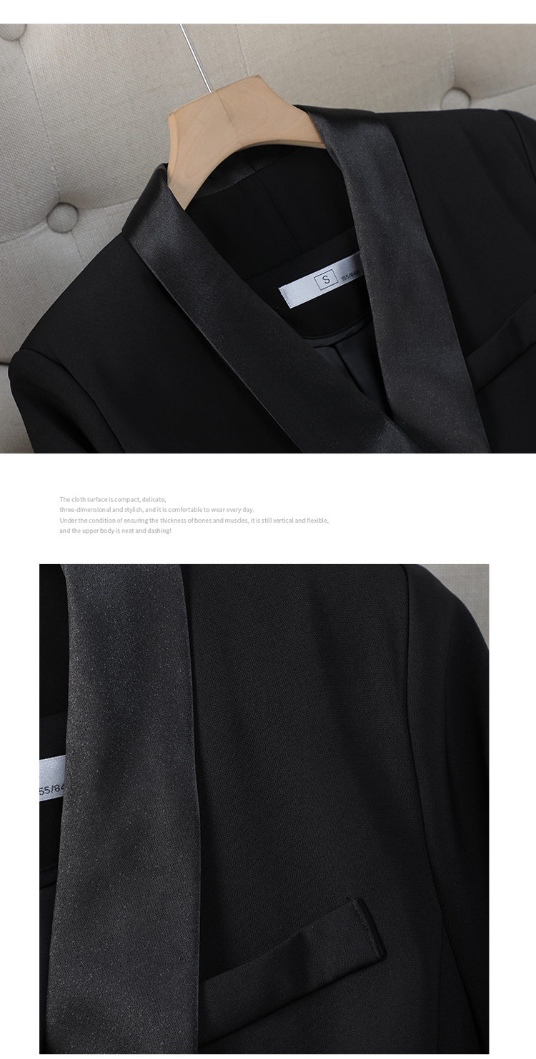 Ladies Tuxedo Pant Suit Detail 7