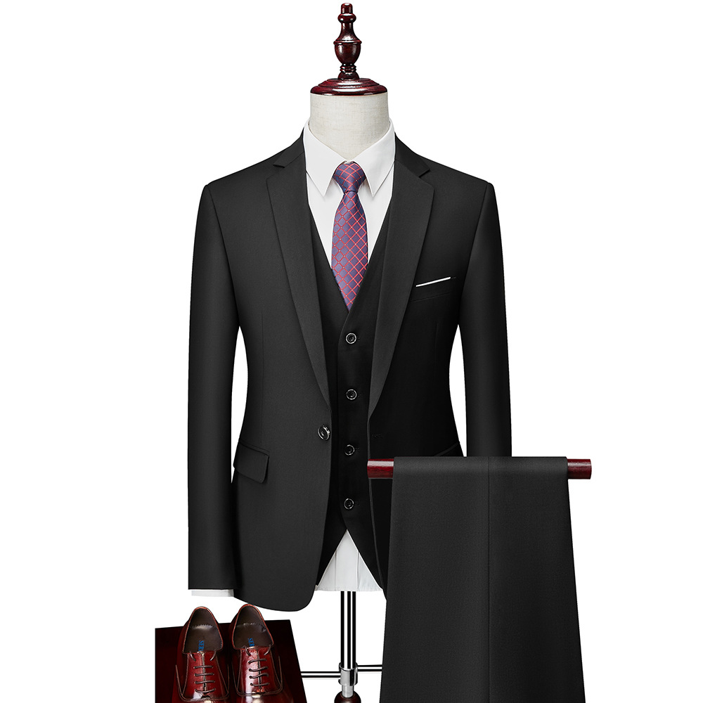 New Design Wholesale Formal Wear Fashion Coat&amp;Pants Custom in Stock Clothing for Man Sets Wedding Suit Slim Fit Men's Suit