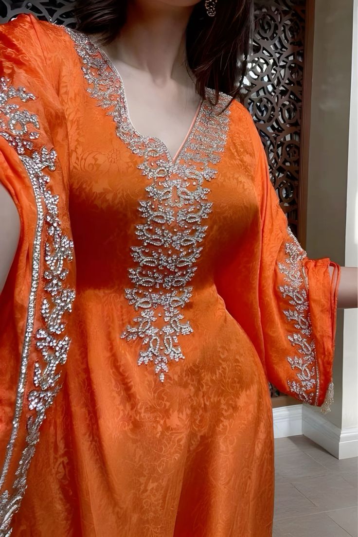 Kaftan Long Dress Design 5