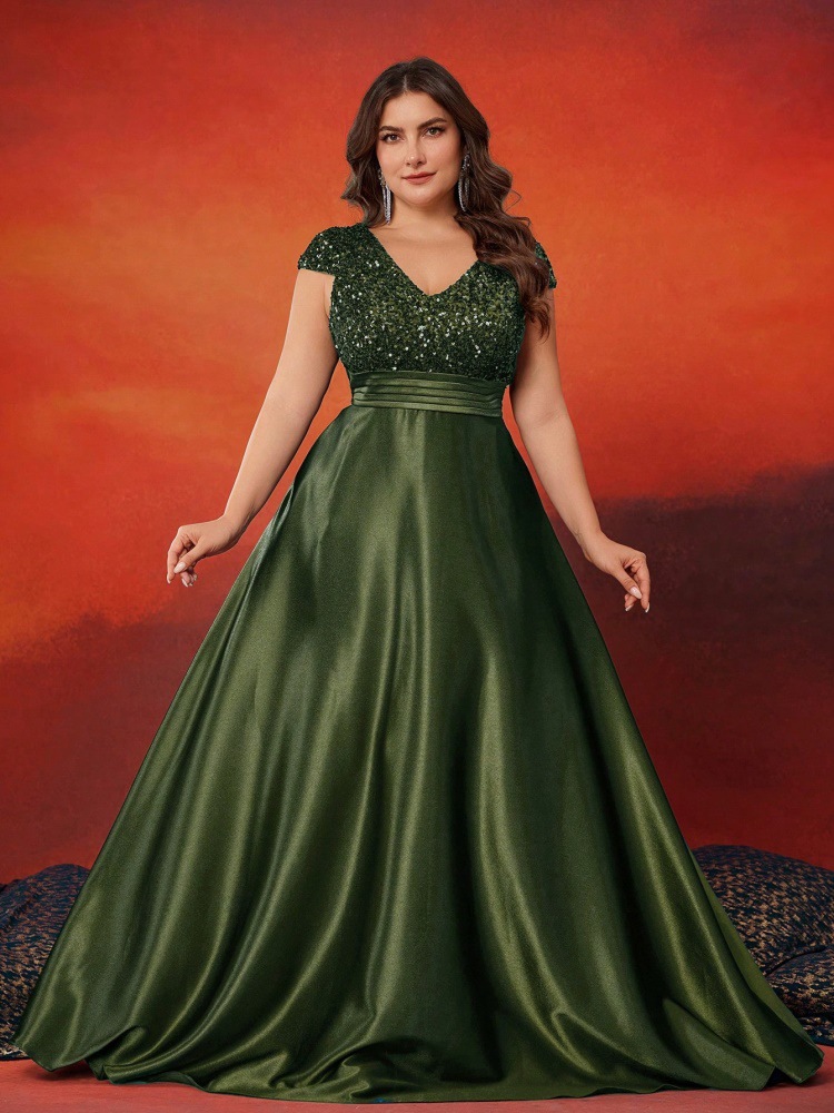 TPY0 Latest Design V-Neck Wedding Dresses for Casual A-Line Formal Gowns Front Summer Evening Bridesmaid Plus Size Women Dress