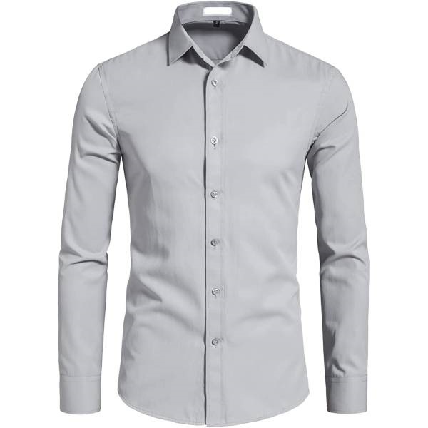 Designed Mens Dress Shirt Cotton With Long / Short Sleeve - OEM ODM Cheap Price And High Quality Business Formal Dress Shirts