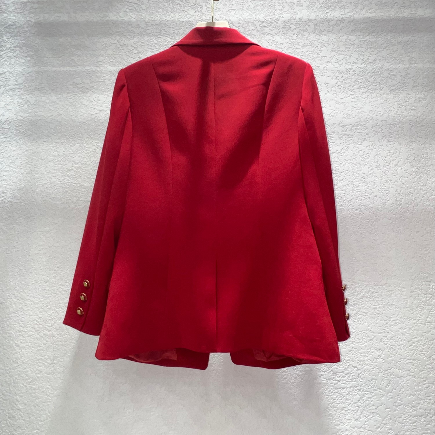 Formal Suit Red Single Breasted Blazer Detail View