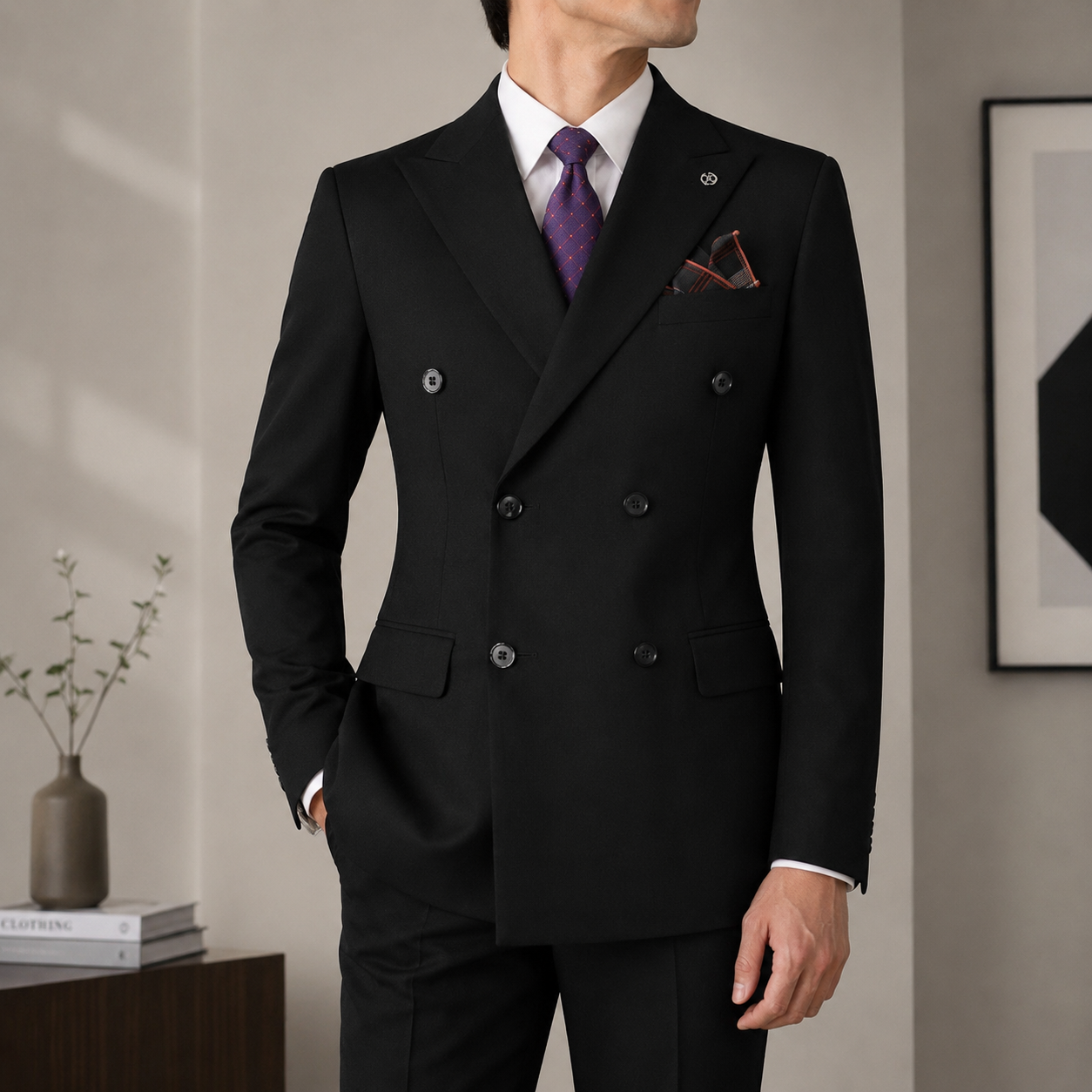 Customization Fashionable Lightweight Formal Blazer Custom Logo For Formal Event High Quality Professional Men's Clothing Wholes