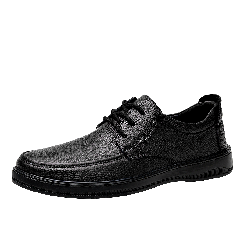 Genuine Leather Formal s Men 38-44 Lace-up Luxury Holiday Black Summer Autumn Winter
