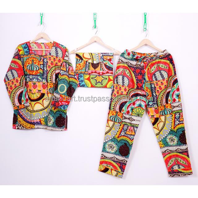 Round Neck PJ Set