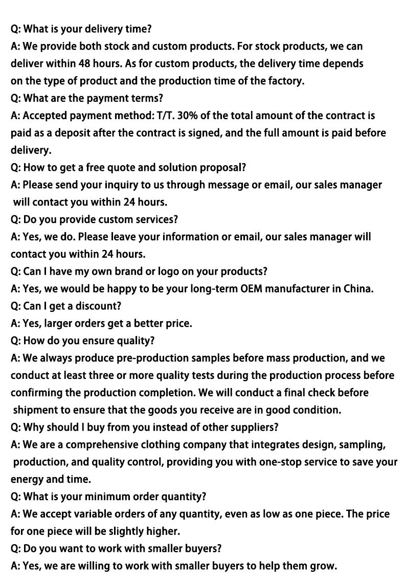 FAQ Overview