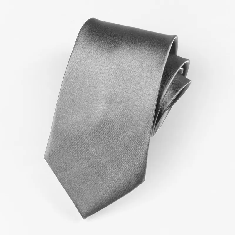 Elegant Custom Logo Black Tie 8cm Wide for Business and Formal Wear