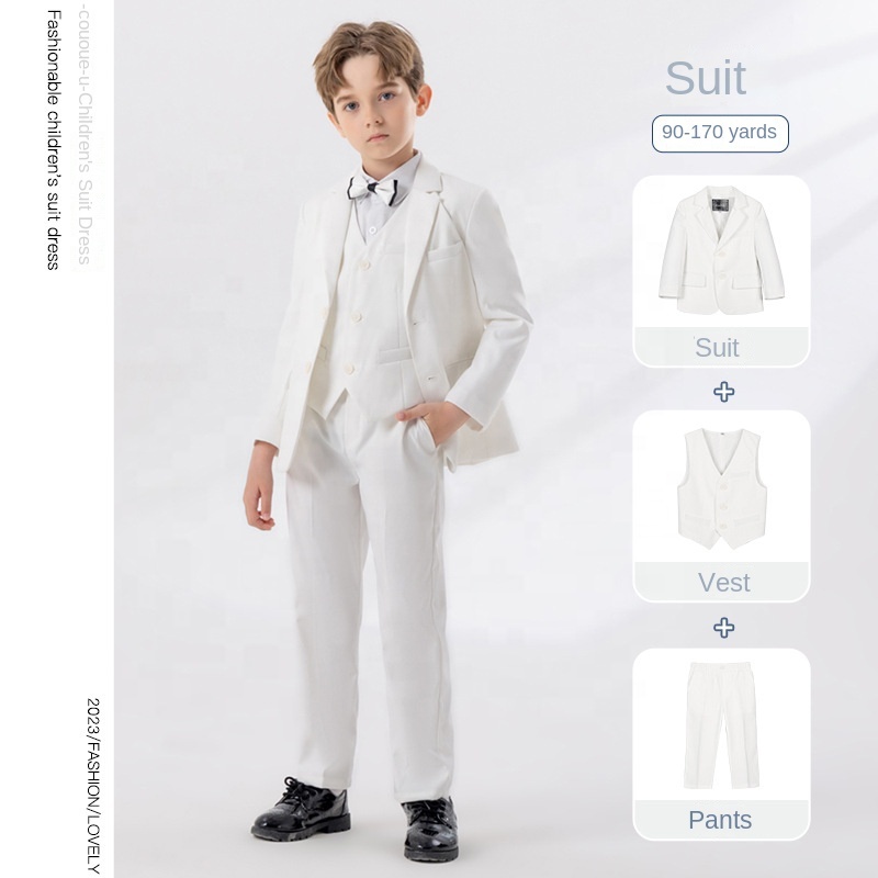 Autumn-Winter Business Suit Single-Breasted, Anti-Shrink Fabric, Three-Dimensional Cutting for Formal Events &amp; Hosting
