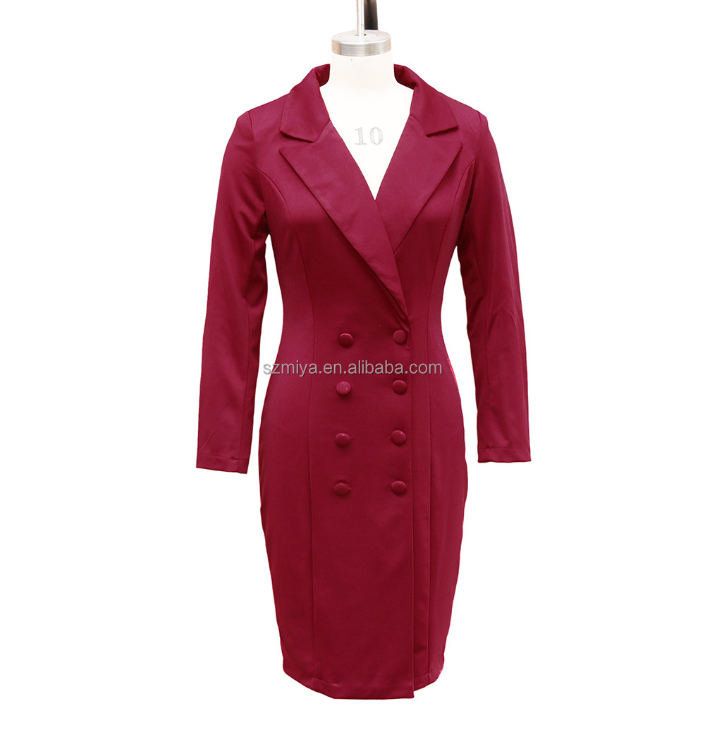 Ladies Office Wear Dress detail 2
