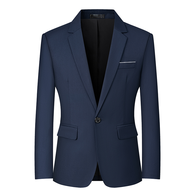 New Business Classic Men Casual Formal Clothing Solid Color Customization Wedding Slim Fit Formal Suit Jacket Men's Suits Blazer