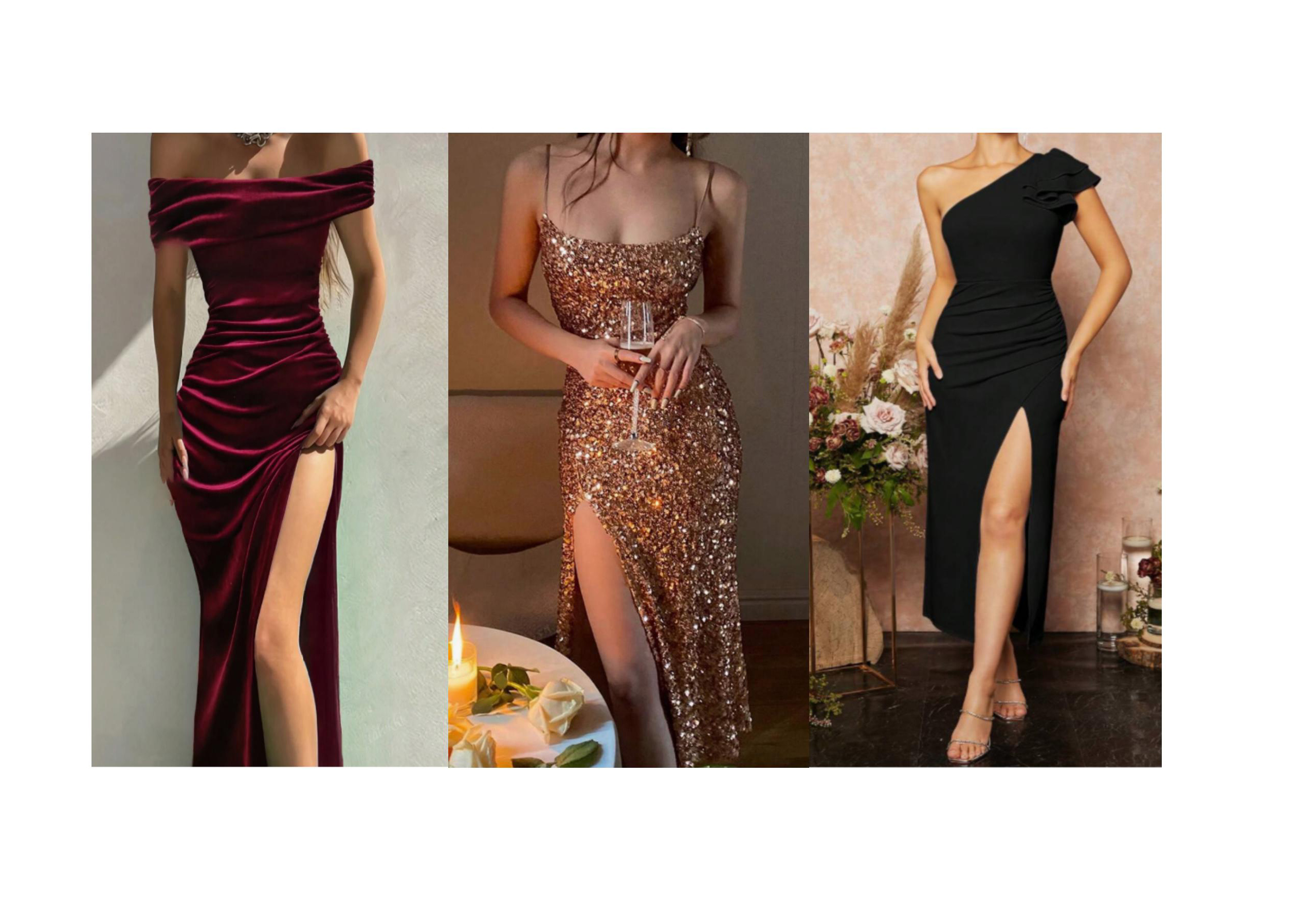 Elegant Black Ball Gown for Prom Parties 2025 Collection Elegant Apparel Stock