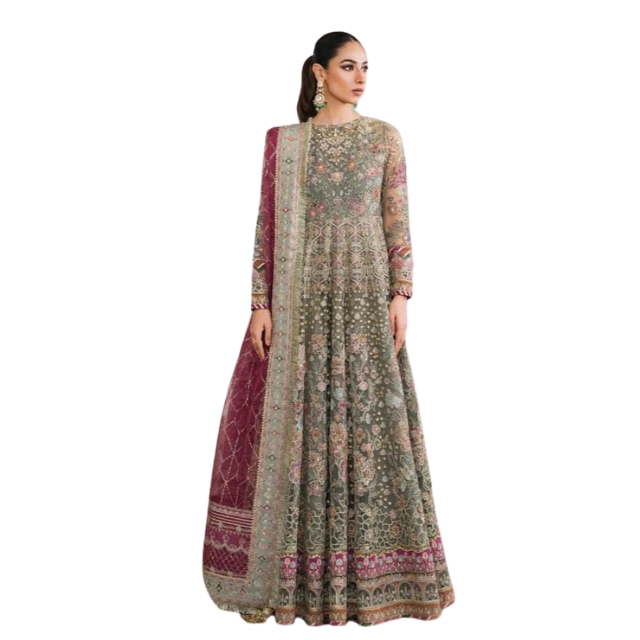 Best Selling Top Quality Formal &amp; Party Wear Evening Dress for EID Women Heavy Embroidery Handmade Festive Collection Available