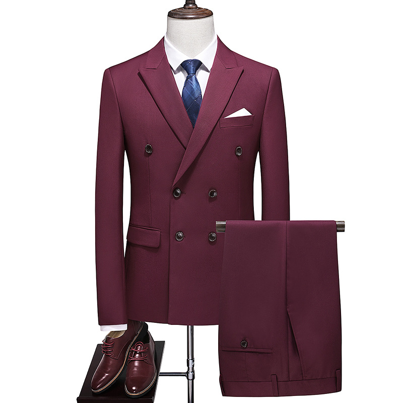 Hot Sale High Quality Men's 3-Piece Tuxedo Wedding Safari Suit with Button Fly Closure for Business Office