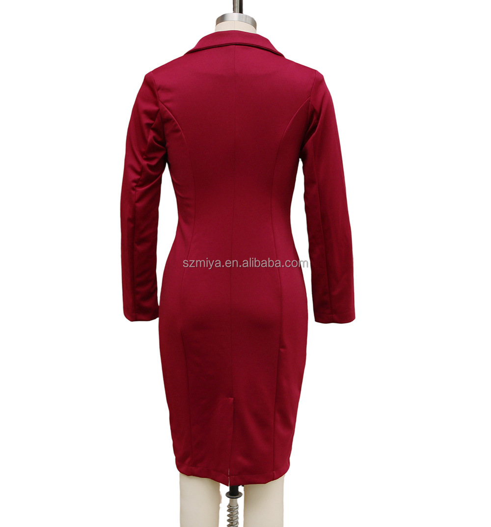 Ladies Office Wear Dress detail 3