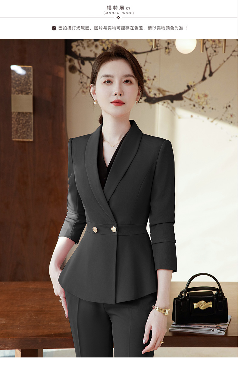 Elegant office wear lookbook view