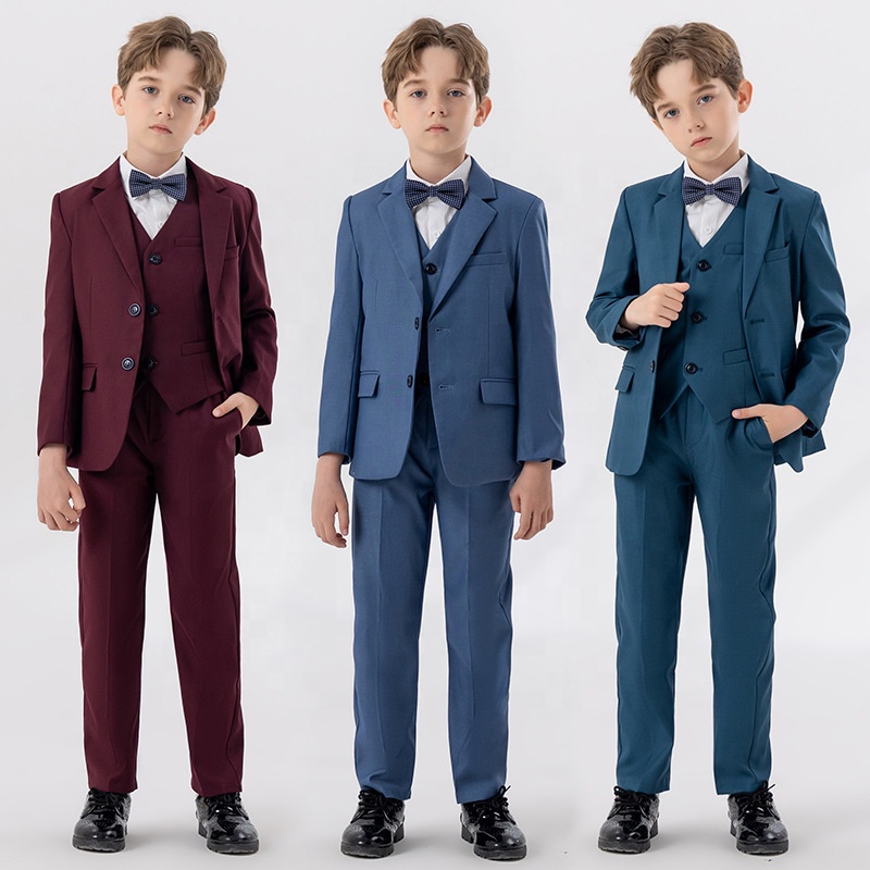 Autumn-Winter Business Suit Single-Breasted, Anti-Shrink Fabric, Three-Dimensional Cutting for Formal Events &amp; Hosting