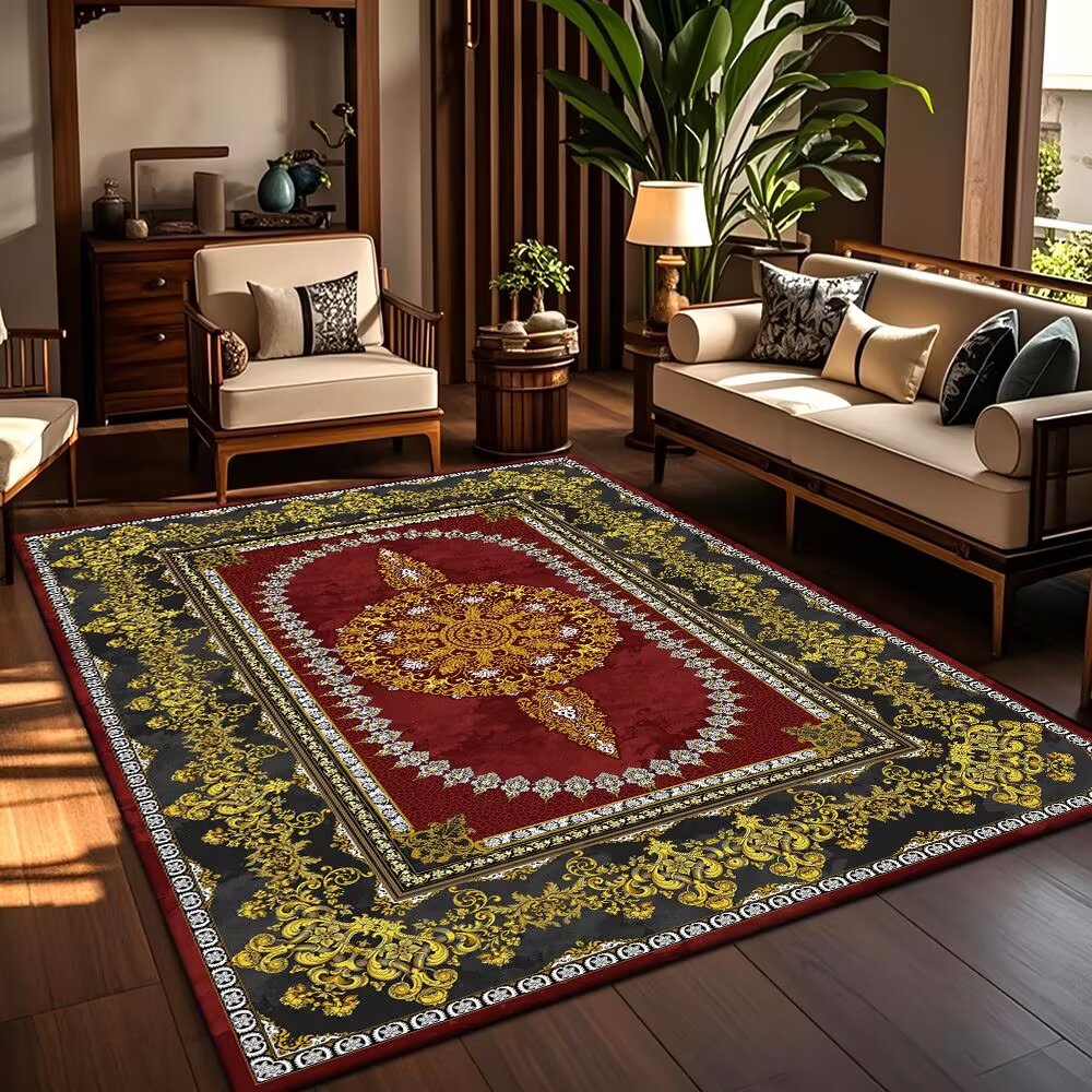 Crystal Velvet Rug Design 4