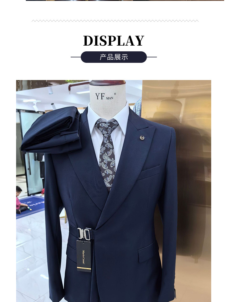 Men's Casual Suit Presentation 4