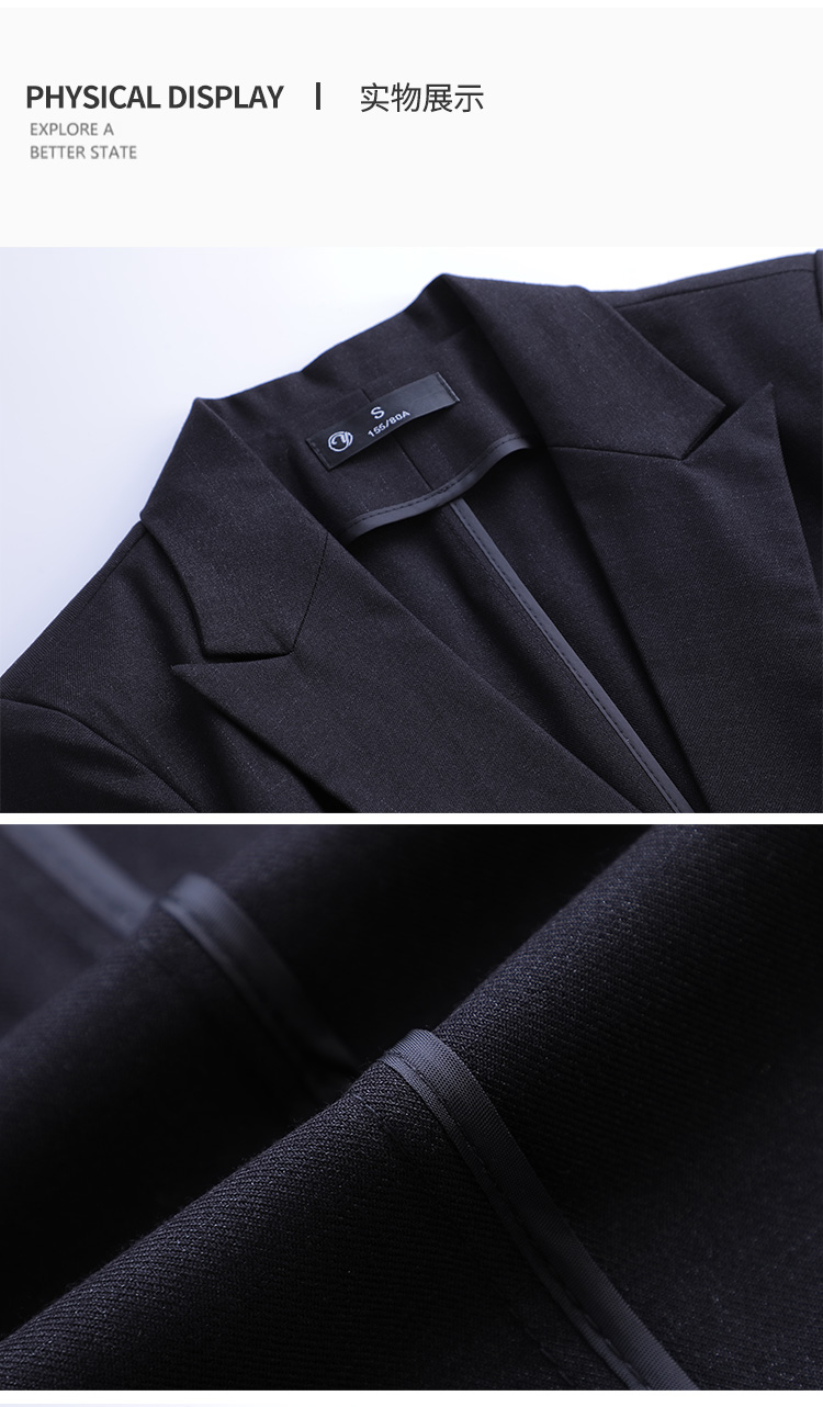 Professional Female Summer Thin Temperament Goddess Fan High-End Short-Sleeved Suit for Interviews Hotel Overalls Wear Suits