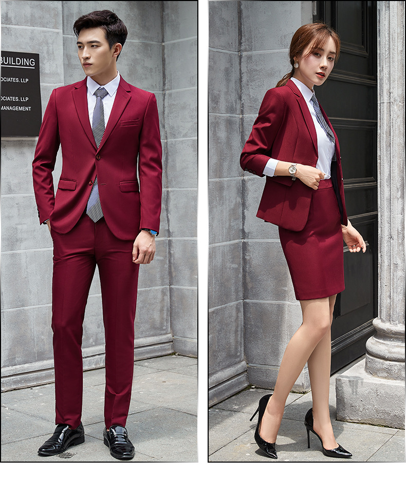 Office Uniform Suit Set