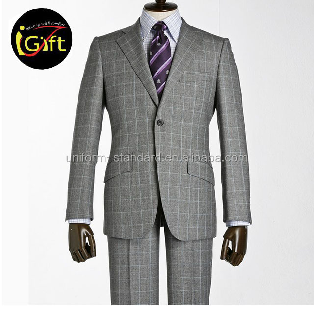 Tailor Made Custom Men Business Suits Plus Size Breathable Slim Fit Single Breasted Woolen