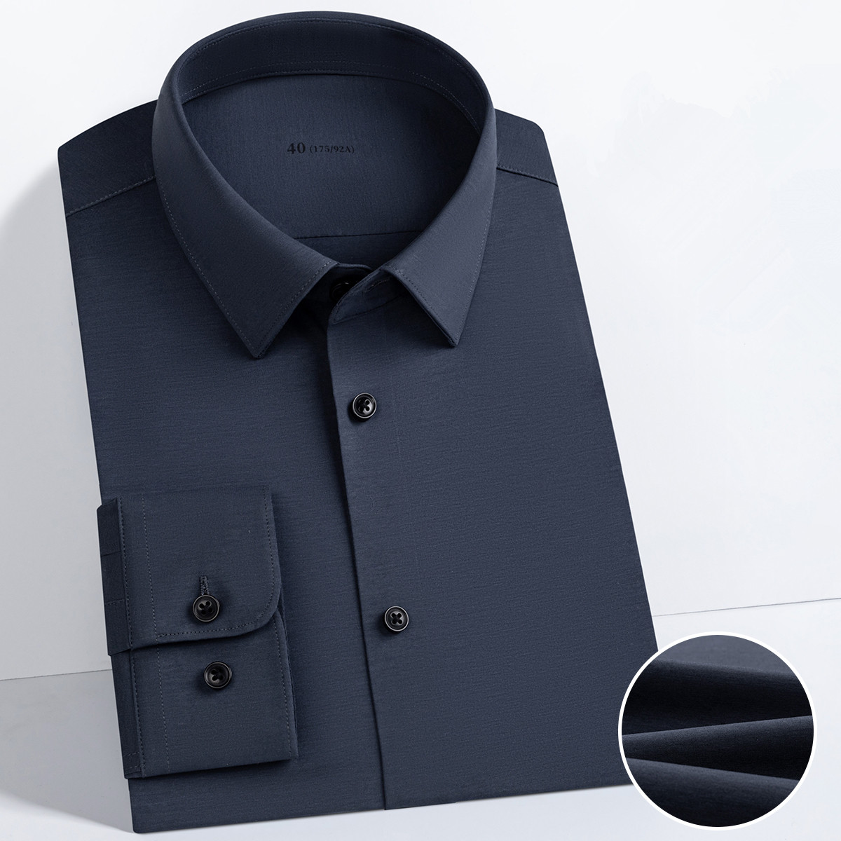 OEM ODM Black Grey Gray Minimalist Waterproof Lightweight Business Suits New Product Explosion With Reply Quickly Man Shirt
