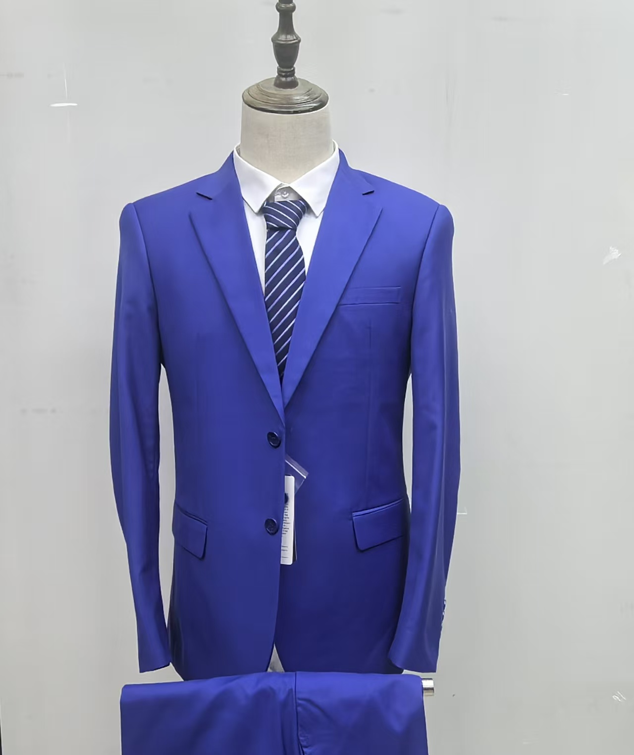 Custom Men's Professional Business Suit &amp; Tie Workwear for Office Interview &amp; Bank Uniforms