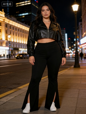 Women's High Waist Slit Flare Leggings for Yoga &amp; Casual Wear