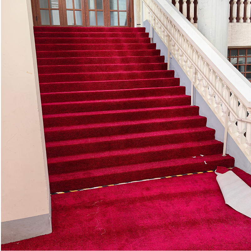 Luxurious Hotel Rooms With High Pile Thickened Carpets Soundproofing Fire-resistant Living Rooms With Simple Carpets Wall Rug