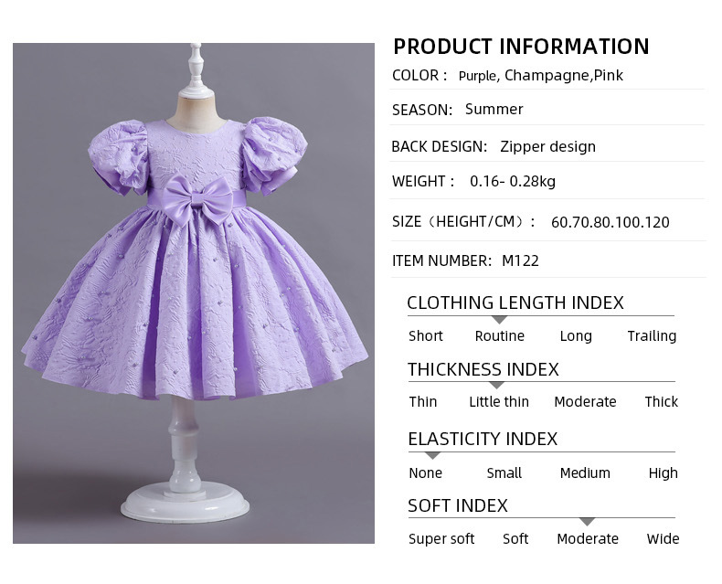 Girls Evening Dress Front