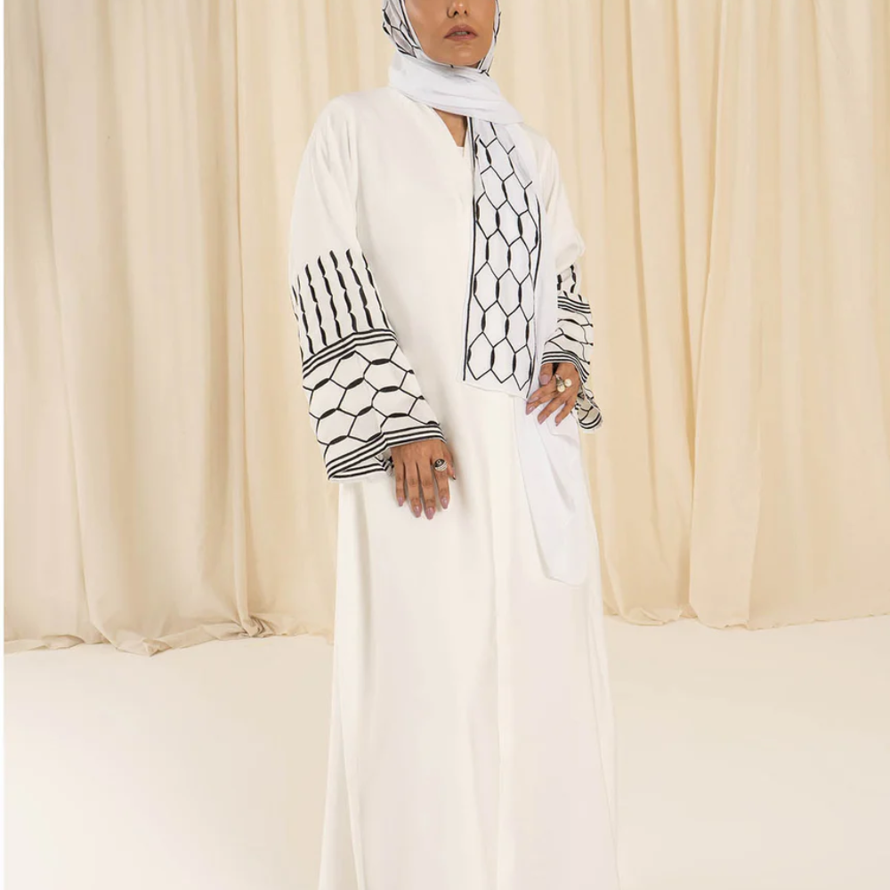 Abayas Dubai 2024 Elegant New Model Pakistan Luxury Organza Modest Ball Gown Chapel Train Dress Wholesale Open Muslim Kaftan