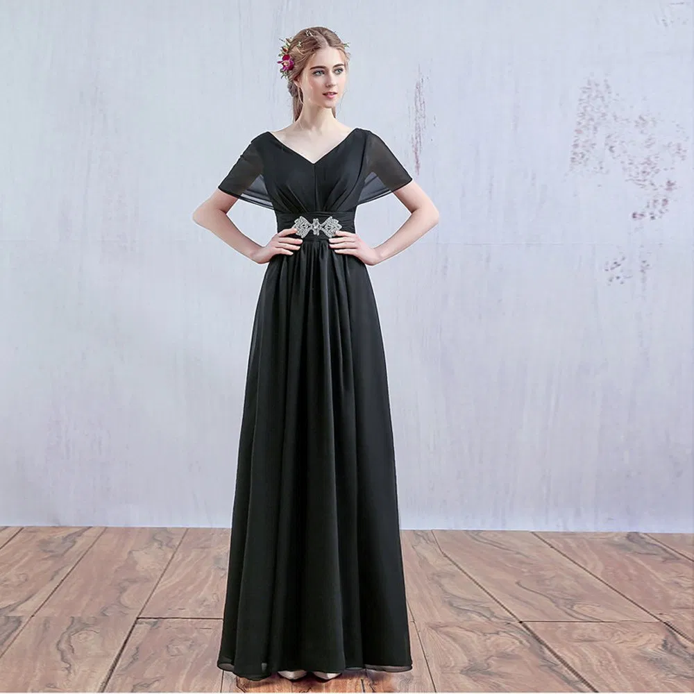 Sexy Long Lace Evening Gown Wedding Guest Dress Slim Banquet Party Dress