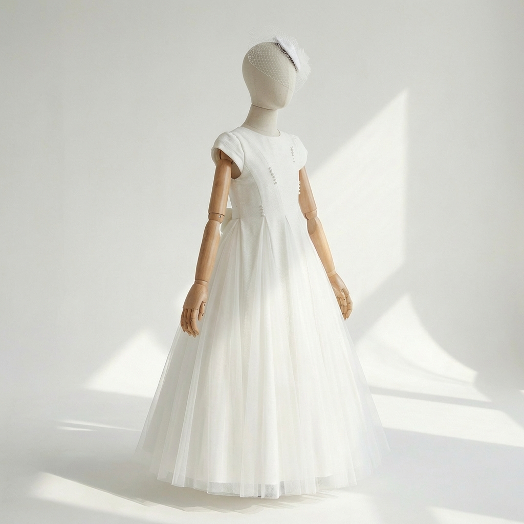 Communion Dress Detail View