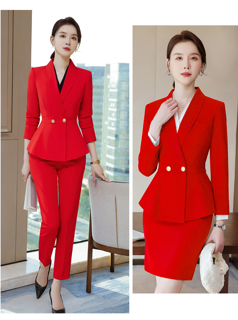 Tailored business women trousers fit