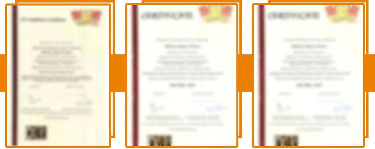 Our Certifications