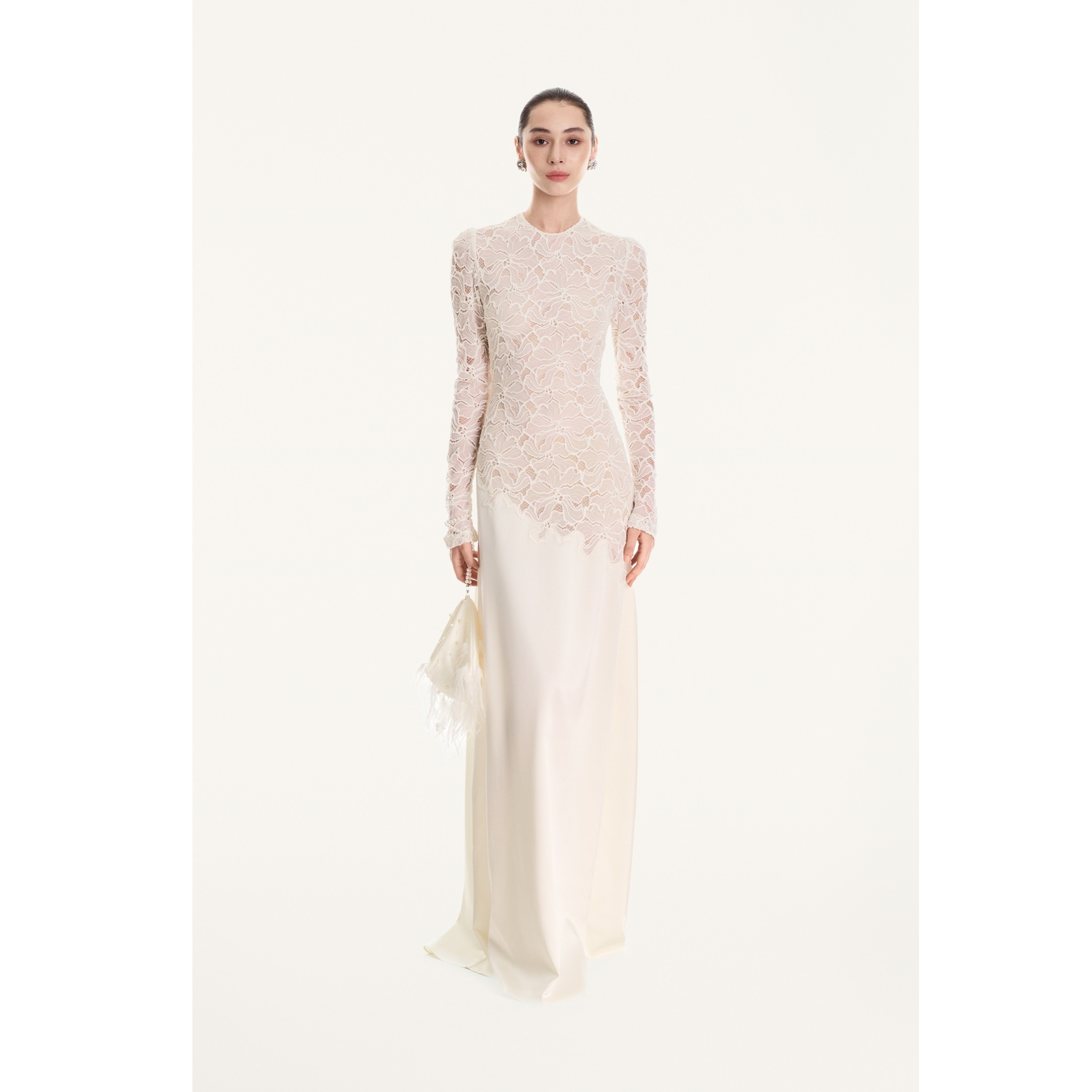 New Collection Elegant Dresses For Women ODM LONG DRESS Floor-length A-line Regular V-neck Short Sleeve Elegant Evening Dress