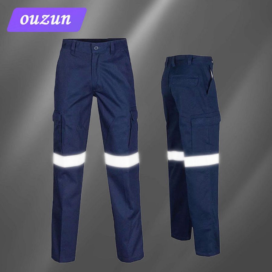 Good Stain Resistance Reflective Custom Workwear for Subway Construction