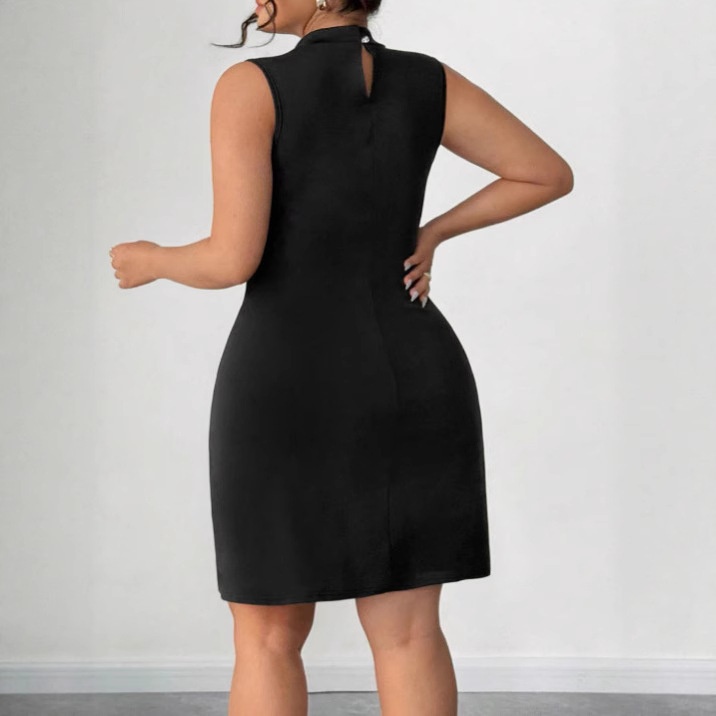 Evening Wear Banquet Petite Dress Women's Three-Dimensional Flower Elegant Slim-Fit Dress