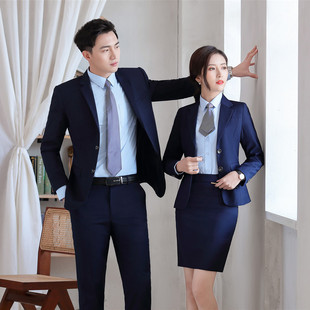 Wholesale Ladies Three Pcs Office Uniform Suit Set Insurance Bank Hotel Work Clothes Formal Attire Business Women's Formal Suit