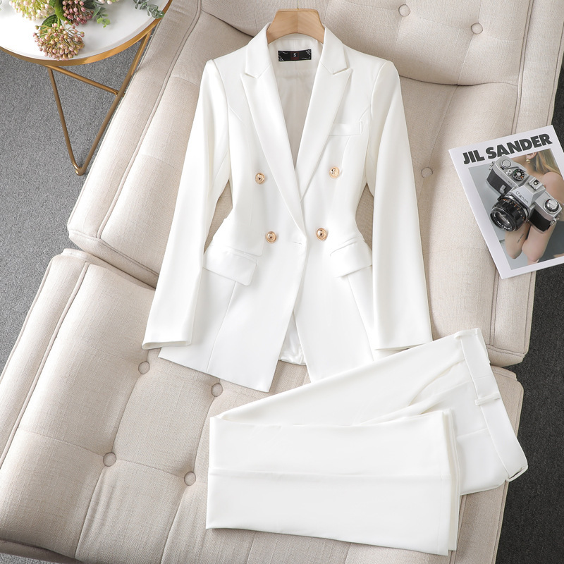 Oem Custom logo Design New Temperament Casual Niche Professional Wear Small Suit Jacket Formal Work Wear for Women Suit