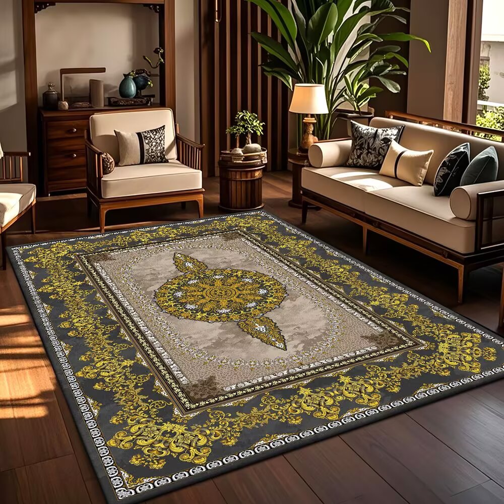 Luxury Home Area carpet Crystal Velvet Living Room carpet For Living Room