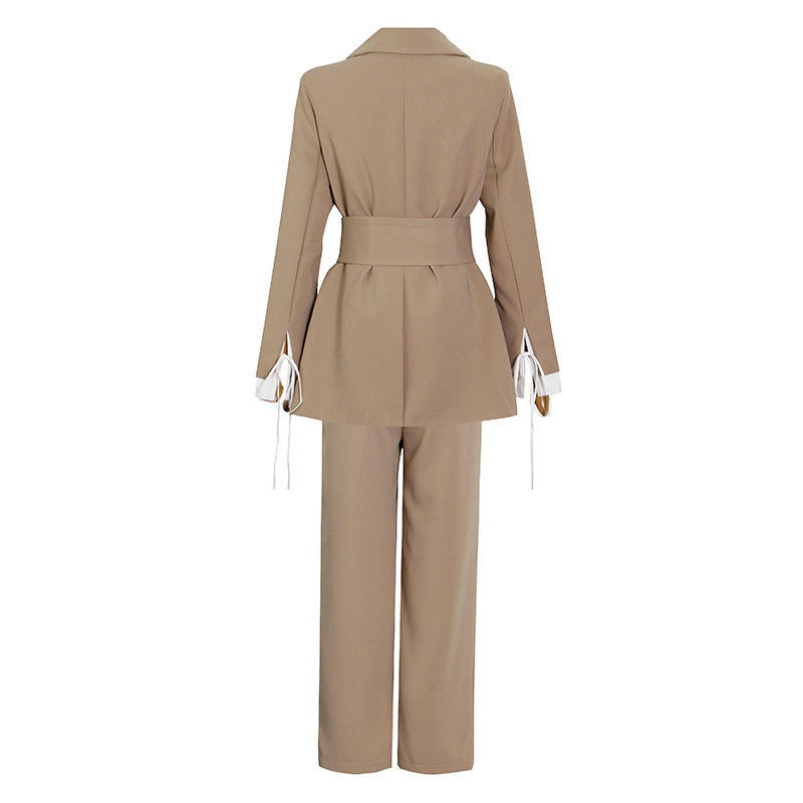 New Women Suits blazer Pants Suit Special Fashionable Design Office Lady Pant Suits Two Piece Set