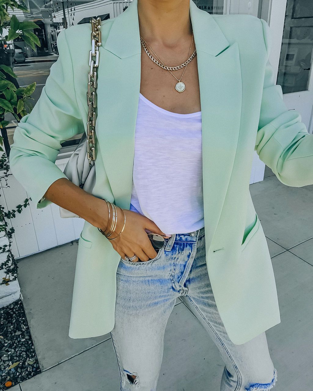 Spot 2025 European American Women's Foreign Trade New Autumn Winter Long Sleeve Small Suit Temperament Professional Regular 123