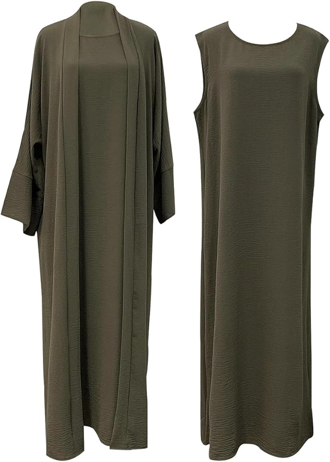 Modest Embroidery Regular Sleeve Eco-Friendly Ball Gown Silhouette Luxury Muslim Women's Abaya Dress OEM/ODM Service Chapel