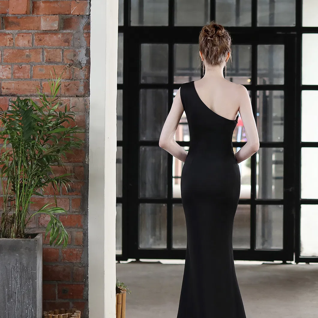 Elegant Red Long Evening Dress – Graceful Slim-Fit Mermaid Gown