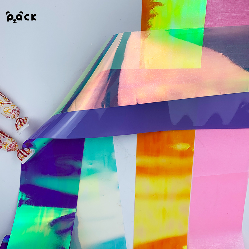 Food Grade Candy Twist Film for Toffee and Chocolate with High Gloss