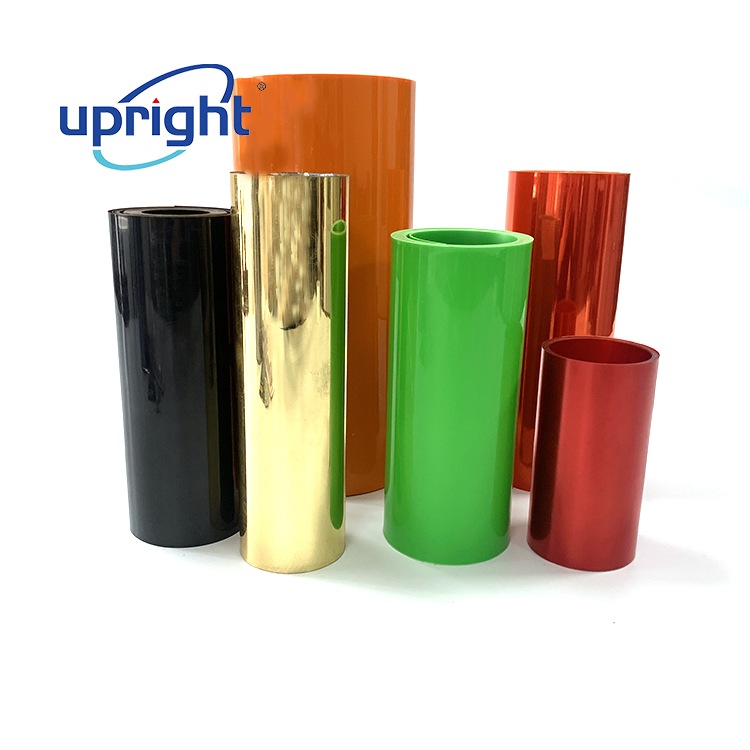 Upright Environmentally Wholesale 0.4mm PET Plastic Sheet Transparent Roll Film Packaging for Thermoforming