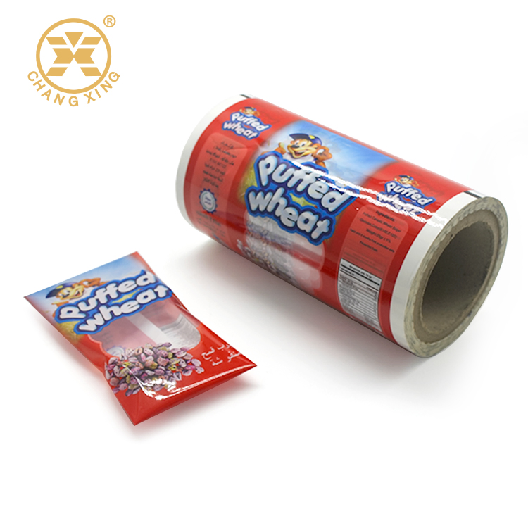 Changxing Made Free Sample Transparent/Metallized Pet Twist Film Roll Candy Wrapper Packaging Materials