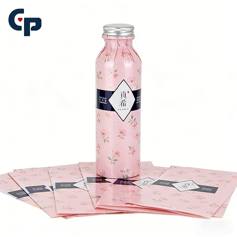 High Factory Quality Custom Printed Coffee Food Juice Liquid Packing Labels Label Wrap Bottle Roll PVC Sleeves Film